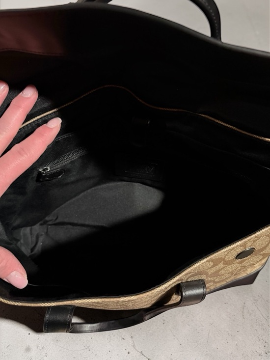 Coach Metropolitan Brief 40 in signature coated canvas - Picture 11 of 13